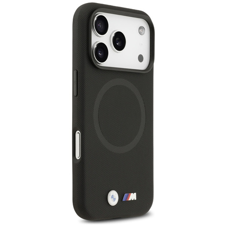 Etui BMW M FW Metal Logo MagSafe do      iPhone 17 Pro czarny