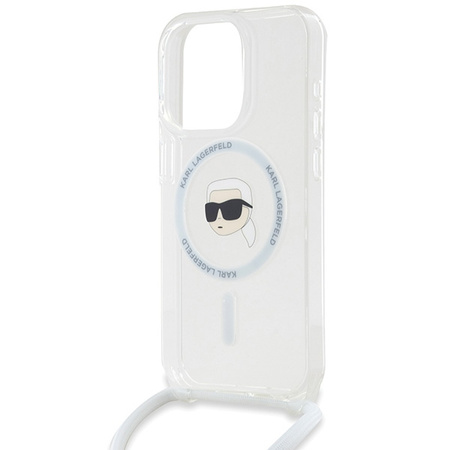 KARL LAGERFELD POKROWIEC CROSSBODY DO IPHONE 15 PRO 6.1 KARL HEAD