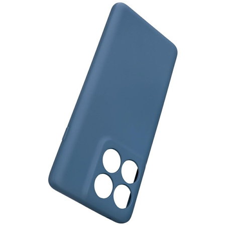 Etui Beline Silicone do Motorola Edge 60 Pro niebieski