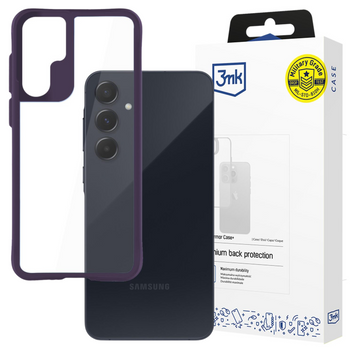 Samsung Galaxy A55 5G - 3mk Satin Armor Case+ Purple