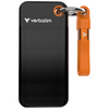 Dysk Zewnętrzny Verbatim Pocket SSD 1TB  - brelok do kluczy z kablem USB-C 3.2 gen.2 czarno-pomarańczowy/black-orange 32193