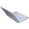 Etui Typecase Flexbook Touch             z klawiaturą do iPad Air 11" 2024/2025 srebrny