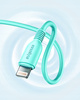 INNOSTYLE JAZZY KABEL USB-C LIGHTNING MFI SZYBKIEGO ŁADOWANIA DO IPHONE KEVLAR 1M ZIELONY
