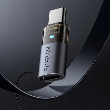 MCDODO ADAPTER PRZEJŚCIÓWKA USB-C USB TYP C DO LIGHTNING IPHONE 17 PRO LED