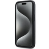 DKNY ETUI HARDCASE DO IPHONE 15 14 13 Z 3D RUBBER REPEAT PATTERN OCHRONNE