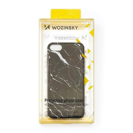 Wozinsky Marble żelowe etui pokrowiec marmur Samsung Galaxy A02s EU różowy