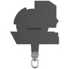SKINARMA ADAPTER DO SMYCZY UNIWERSALNY Z SYSTEMEM PRZEJŚCIÓWKI
