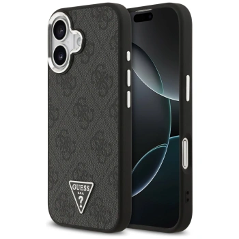 GUESS ETUI DO IPHONE 17 4G TRIANGLE LOGO MAGSAFE LUXURY OCHRONA