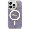 Etui Guess GUHMP14LH4STU na iPhone 14 Pro purpurowy/purple hardcase 4G MagSafe
