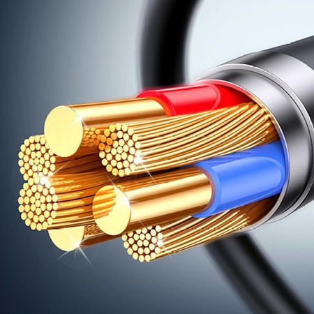 Kabel USAMS U94 60W USB-C do USB-C 1m czarny