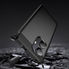 Carbon Case etui do Realme 10 Pro+ elastyczny silikonowy karbonowy pokrowiec czarne