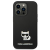 Karl Lagerfeld KLHCP14LSLCTBK iPhone 14 Pro 6,1" hardcase czarny/black Silicone Choupette Body