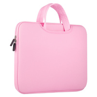 Uniwersalne etui torba na laptopa 15,6'' tablet organizer na komputer różowy