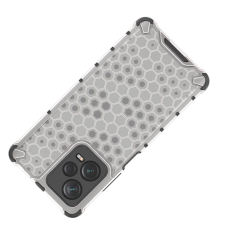 HURTEL HONEYCOMB PANCERNE ETUI DO XIAOMI REDMI NOTE 12 PRO+ HYBRYDOWY
