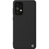 Nillkin Textured Case wytrzymałe wzmocnione etui z żelową ramką i nylonem na tyle Samsung Galaxy A73 czarny