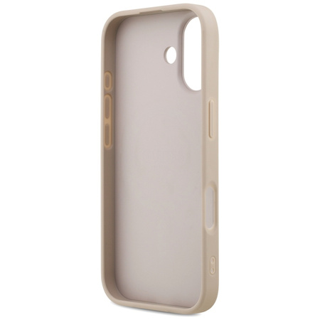 Etui Guess 4G Ring Classic Logo MagSafe  do iPhone 17 różowy