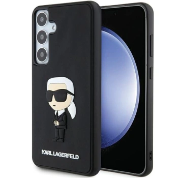 KARL LAGERFELD CASE HARDCASE DO SAMSUNG GALAXY S24 S921 3D RUBBER IKONICZNE