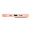 Etui Uniq Lino na iPhone 14 Pro Max - różowe blush