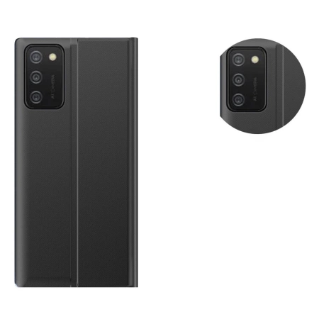 New Sleep Case pokrowiec etui z klapką z funkcją podstawki Samsung Galaxy A03s (166,5) różowy