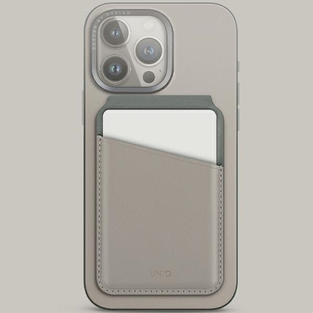 UNIQ PORTFEL MAGNETYCZNY RFID LYDEN DS DO TELEFONÓW STAND NA TELEFON BEŻOWY