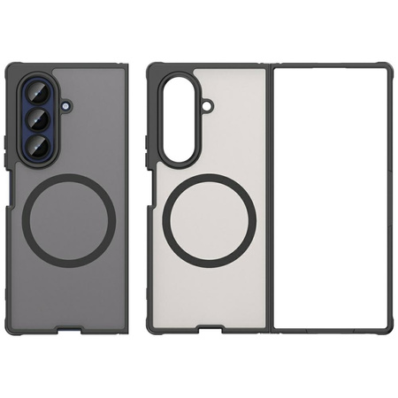 Etui Beline MagSafe do Samsung Galaxy Z Fold7 czarny