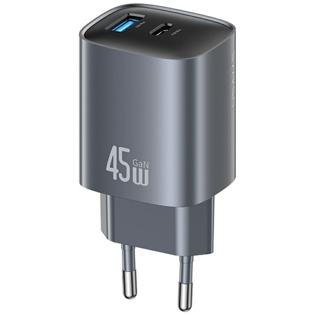 USAMS ŁADOWARKA SIECIOWA GA70 DO APPLE IPHONE 12 13 14 45W PD USB-A