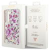Etui Guess GUHCS23SHCFWST S23 S911 - białe Flower Collection