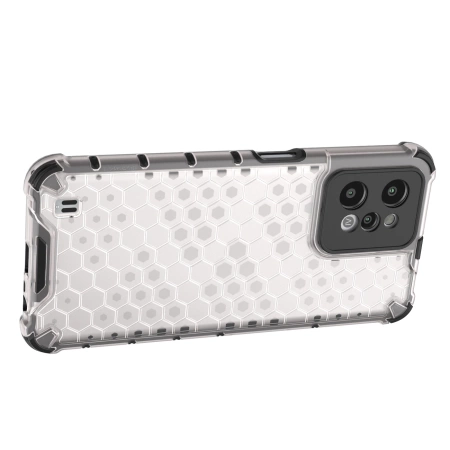 HURTEL ETUI PANCERNE DO REALME C31 HONEYCOMB Z ŻELOWĄ RAMKĄ OCHRONNE