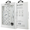 KARL LAGERFELD POKROWIEC DO IPHONE 16 PRO 6.3 TRANSPARENT HARDCASE DO