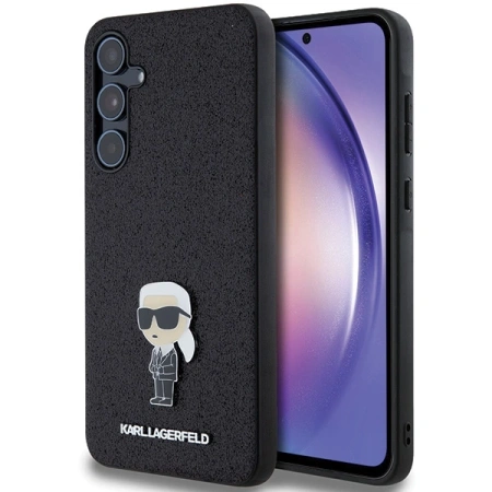 KARL LAGERFELD ETUI HARDCASE DO SAMSUNG A55 A556 FIXED GLITTER IKONIK LOGO