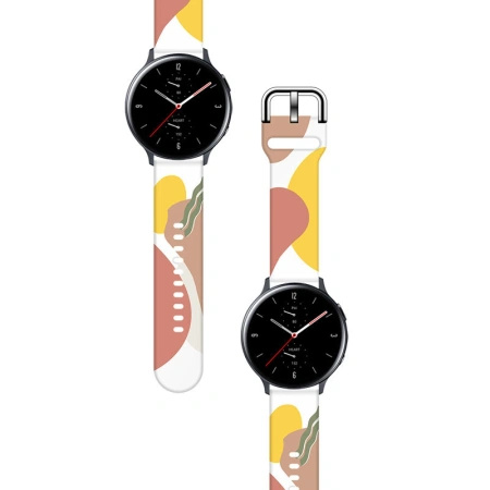 HURTEL PASEK MORO DO SAMSUNG GALAXY WATCH 42MM SILIKONOWY STRAP BRANSOLETKA