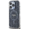 Etui Guess IML GCube MagSafe na iPhone 15 Pro - czarne