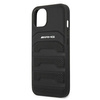 AMG AMHCP13SGSEBK iPhone 13 mini 5,4" czarny/black hardcase Leather Debossed Lines