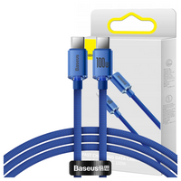 BASEUS KABEL USB-C 100W 1.2M DO TELEFONÓW I LAPTOPÓW SZYBKIE ŁADOWANIE 1.2M