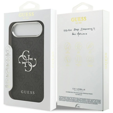 GUESS ETUI 4G BIG 4G CLASSIC LOGO DO IPHONE 17 AIR ELEGANCKA OCHRONA
