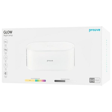 PROOVE LAMPKA LED RGB 5W Z ŁADOWARKĄ INDUKCYJNĄ DO TELEFONÓW GALAXY A51 A71