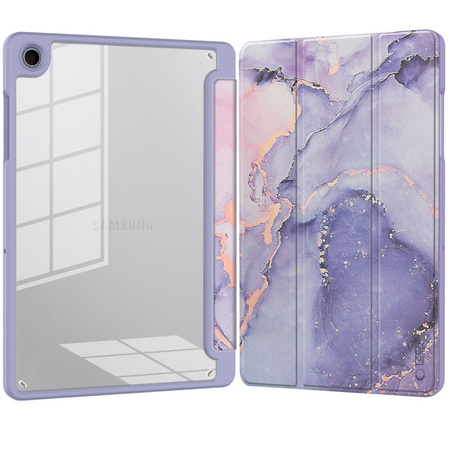TECH-PROTECT SC PEN HYBRID GALAXY TAB A9 / A11 8.7 X110 / X115 / X133 / X135 VIOLET MARBLE