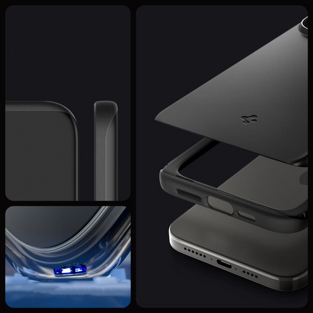 SPIGEN THIN FIT IPHONE 15 PRO BLACK
