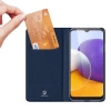 DUX DUCIS SKIN PRO ETUI POKROWIEC Z KLAPKĄ DO SAMSUNG GALAXY A22 4G OCHRONA