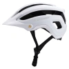 Kask rowerowy MTB Wozinsky z odpinanym daszkiem lekki L - czarno-biały