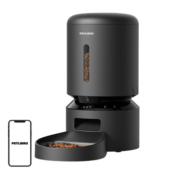 Dozownik karmy z kamerą Petlibro Granary, 5L (czarny)