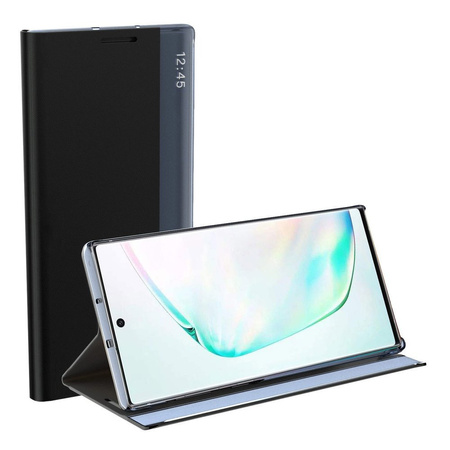 New Sleep Case pokrowiec etui z klapką z funkcją podstawki Xiaomi Poco M3 / Xiaomi Redmi 9T czarny