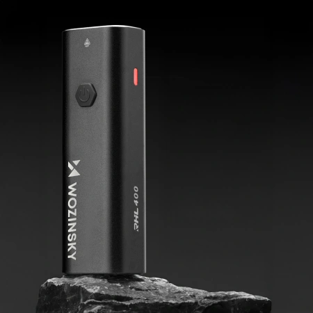 WOZINSKY ZESTAW LAMPEK ROWEROWYCH PRZEDNIA 400 LM USB-C TYLNA MICRO