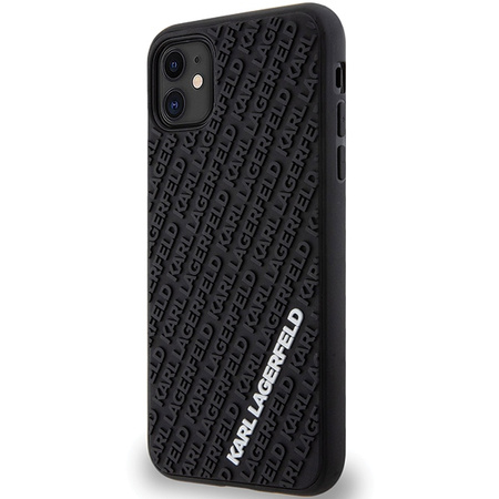 KARL LAGERFELD ETUI HARDCASE DO IPHONE 11 XR 6.1 3D RUBBER MULTI LOGO