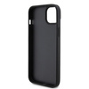 Guess GUHCP15SP4TDSCPK iPhone 15 6.1" czarny/black hardcase Crossbody 4G Metal Logo