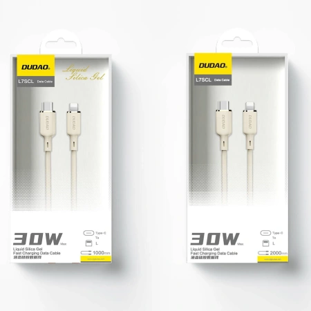 DUDAO KABEL USB-C DO LIGHTNING DO IPHONE 11 12 13 14 2M ZWIĘKSZONA TRWAŁOŚĆ