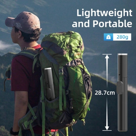 TECH-PROTECT SELFIE STICK Z TRIPODEM DO TELEFONÓW I KAMER 3W1 Z PILOTEM