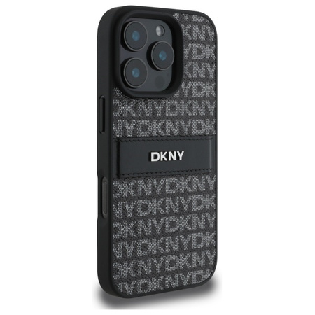 DKNY HARDCASE DO IPHONE 16 PRO MAX 6.9 Z WZOREM STRIPE NA TELEFON Z OCHRONĄ
