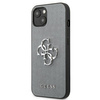 Guess GUHCP13SSA4GSGR iPhone 13 mini 5,4" szary/grey hardcase Saffiano 4G Metal Logo