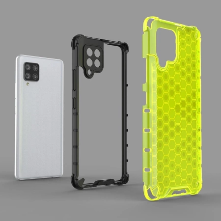 HURTEL ETUI POKROWIEC Z ŻELOWĄ RAMKĄ DO SAMSUNG GALAXY A42 5G PRZEZROCZYSTY